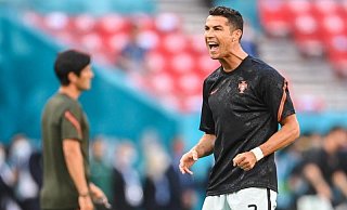 Cristiano Ronaldo spielt seine fünfte EM. - Foto: Robert Michael/dpa-Zentralbild/dpa