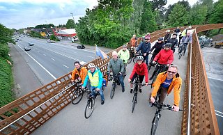 Das Warten hat ein Ende: Die neue Westring-Brücke in Gütersloh ist jetzt offiziell eingeweiht und eröffnet. - Andreas Frücht