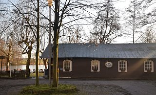 In die Gaststätte "Seerose" am Hücker Moor ist vor ein paar Tagen eingebrochen worden. - Mareike Patock