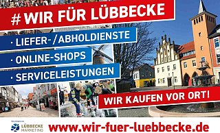 So sieht die Plattform von Lübbecke Marketing jetzt aus. - Lübbecke Marketing
