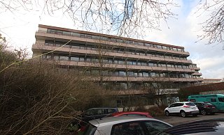 In diesem Gebäude hatte die Berolina-Klinik bis zum Jahr 2002 ihren Sitz. - Dirk Windmöller