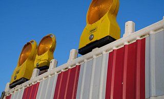 In mehreren Bauabschnitten wird an der B 65 saniert. - Heike von Schulz