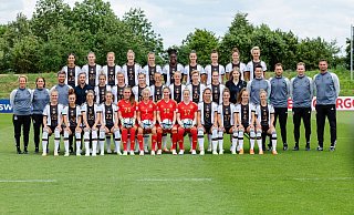 Wollen den WM-Titel: Deutschlands Fußball-Frauen. - Daniel Löb/dpa