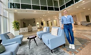 Henrike Jostmeyer hat ihre Praxis in Halle Anfang des Jahres eröffnet. - Frank Jasper