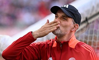 Gibt es bald Küsschen für die Fans der «Three Lions»? Thomas Tuchel muss die Herzen in England erst noch erobern. - Lukas Barth/dpa