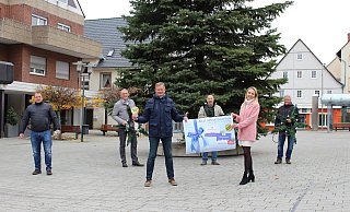 Die Initiatoren freuen sich auf das Heimatshoppen in Büren. - Stadt Büren