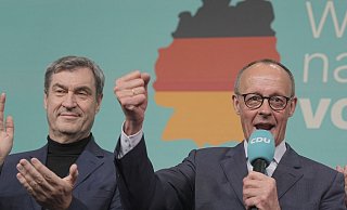 Union klarer Wahlsieger der Bundestagswahl. - Michael Kappeler/dpa