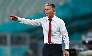 Machte mit Tschechien die EM-Teilnahme klar - und trat daraufhin zurück: Jaroslav Silhavy. - Ozan Kose/Pool AFP/dpa