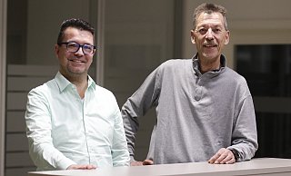 Der aktuelle Kreisvorsitzende Thomas Schickentanz (rechts) sähe gerne Tobias Meier als seinen Nachfolger. - Sebastian Külbel