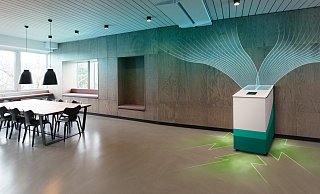 Filtert Viren: Ein Bielefelder Unternehmen hat einen Luftreiniger mit sensorgesteuerter Automatik entwickelt. :  - insensiv