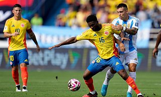 Kolumbien bereitet Weltmeister Argentinien Probleme. - Ricardo Mazalan/AP