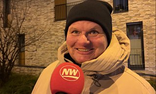 Gute Stimmung bei den Bielefelder Fans nach dem 3:1-Arminia-Sieg gegen Freiburg. - Jan Husmann