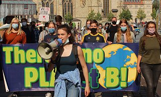 Am Freitag ging die Fridays For Future-Bewegung wieder auf die Straße. - Anastasia von Fugler