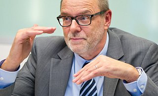 Der neue Leiter der Corona-Abteilung. - Christian Weische