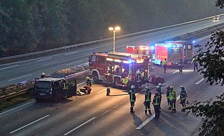 Schwerer Unfall auf der A2. - Andreas Eickhoff