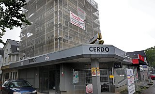Im Eiscafé Cerdo sind schon erste Arbeiten erledigt. - Frank-Michael Kiel-Steinkamp