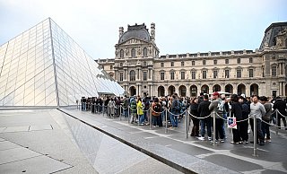 Der Louvre blieb für Besucher weiter geschlossen. - Emma Da Silva/AP/dpa