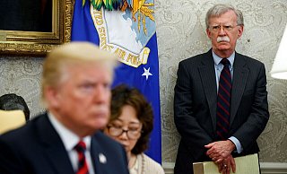 Bolton veröffentlichte 2020 ein Enthüllungsbuch, in dem er ein vernichtendes Bild von Trump zeichnete. (Archivbild) - Evan Vucci/AP/dpa
