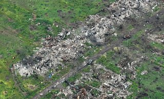 Die russische Armee hat eigenen Angaben zufolge ein Dorf im ostukrainischen Gebiet Donezk erobert. - Efrem Lukatsky/AP/dpa