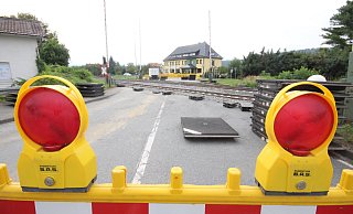 Der Bahnübergang Brakeler Straße in Ottbergen wird – hier bei einer vorherigen Baumaßnahme – gesperrt. - David Schellenberg/Archiv