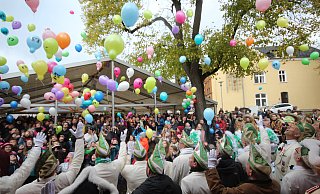 Steht der Karneval an, ist in Steinheims Innenstadt stets viel los – vom Rummel mit Familienspaß über die Partyzelte bis hin zu den Kneipen und der großen Malle-Party mit Frenzy. - Madita Schellenberg