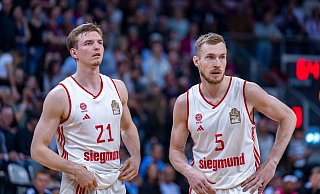Weltmeister auf Titeljagd: Justus Hollatz und Niels Giffey - David Inderlied/dpa