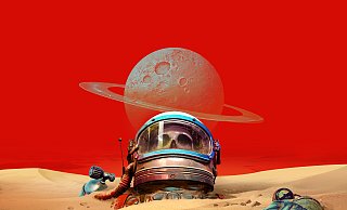 Na, der liegt aber wohl schon länger dort im Sand. Mit "The Invincible" können wir eine faszinierende Geschichte auf dem mysteriösen Planeten "Regis III" erleben. Die Romanvorlage dazu schuf Stanislaw Lem. - 11 bit studios