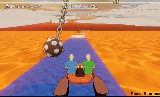 So spaßig kann Frust sein: Das Koop-Spiel Spiel «Paddle Paddle Paddle» stellt Freundschaften auf die Probe. - Assemble Entertainment/Zoroarts/dpa-tmn