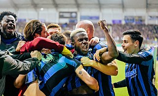 Jubel beim SCP: Richmond Tachie schoss den Tabellenzweiten der 2. Liga ins Achtelfinale. - BESIM MAZHIQI