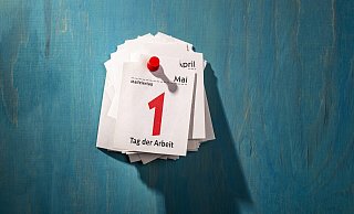 Der 1. Mai fällt in diesem Jahr auf einen Sonntag. - picture alliance / Klaus Ohlenschläger | Klaus Ohlenschläger