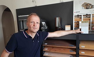 Geschäftsführer Markus Stücke ist gelernter Raumausstatter-Meister. - Ingo Kalischek