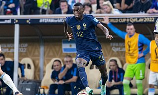 Der ehemalige Frankfurter Randal Kolo Muani im französischen Nationaltrikot. - Tom Weller/dpa