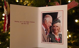 König Charles III. und Königsgemahlin Camilla feiern Weihnachten. - Jonathan Brady/PA Wire/dpa