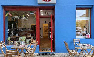 Das Café "Frau Polda" liegt direkt am Leopoldplatz in Berlin. Mit-Betreiberin ist eine Frau aus dem Kreis Gütersloh. - Svenja Monert