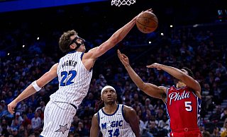 Franz Wagner und die Orlando Magic gewannen auch ihr drittes Match im NBA Cup. - Chris Szagola/AP/dpa