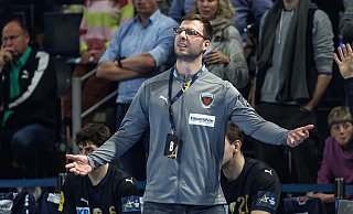 Jaron Siewert beklagt seinen Rauswurf beim deutschen Meister Füchse Berlin. - Andreas Gora/dpa