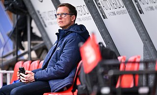 Michael Mutzel ist seit Sommer 2023 Sport-Geschäftsführer des DSC Arminia Bielefeld. - Teresa Kroeger