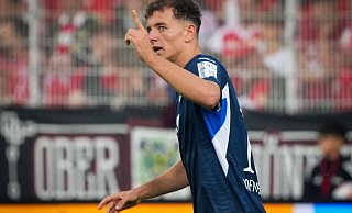 In Topform gegen seinen Ex-Club: Hoffenheims Fisnik Asllani. - Soeren Stache/dpa