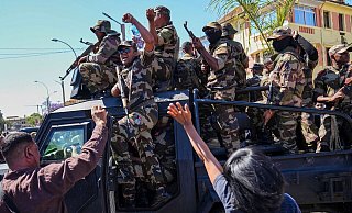 Militärs hatten sich Protesten angeschlossen. (Archiv) - Mamyrael/AP/dpa