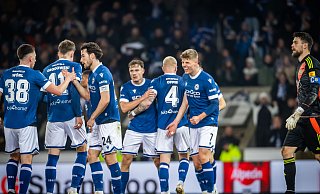 Julian Kania (r.) avancierte mit seinem Doppelpack zum Matchwinner für Arminia im Spitzenspiel gegen Saarbrücken. - Sarah Jonek
