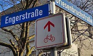 Die autos sollen unter anderem in der Griesenbruchstraße und der Engerstraße bescjädigt worden sein. - Jan-Henrik Gerdener
