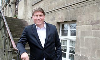 Nicolas Aisch (39) soll der CDU-Kandidat für das Bürgermeisteramt in Borgentreich werden. - Burkhard Battran