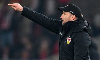 Sebastian Hoeneß kann nur mit einem Pokalsieg mit dem VfB den Sprung in die Europa League schaffen. - Tom Weller/dpa