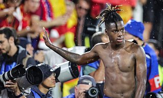 Spaniens Toptalent Nico Williams hat Begehrlichkeiten beim FC Barcelona geweckt. - Rolf Vennenbernd/dpa