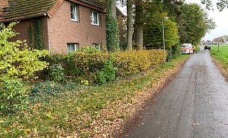 Eine Verpuffung in einem Kamin hat am frühen Freitagnachmittag für einen Feuerwehreinsatz im Gütersloher Stadtteil Spexard gesorgt. - Christian Bröder