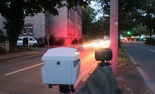 Hier am Amtsgericht wurde der Audi vom Radargerät erfasst. - Jobst Lüdeking