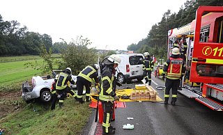 Schwerer Unfall an der Osningstraße. - Charlotte Mahncke