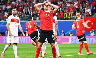 Niederlage gegen die Türkei: Achtelfinal-Aus für Österreich. - Robert Michael/dpa