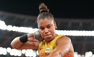 Yemisi Ogunleye wurde bei der Leichtathletik-WM in Tokio Sechste. - Michael Kappeler/dpa