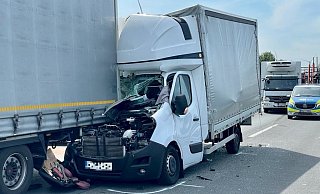 Der Unfall ereignete sich auf der A44 in Höhe Helmern. - Ralph Meyer